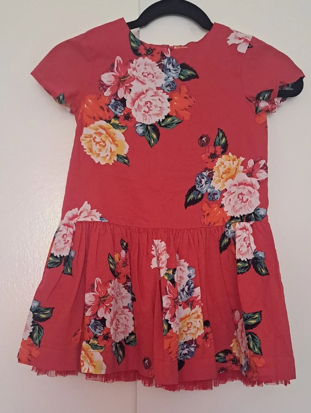GAP Red Floral Kids Dress